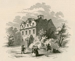 Sandford Manor House, Fulham, London, korábban Nell Gwynne lakóhelye alkotó: English School