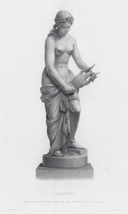 Sappho (metszet) alkotó: English School