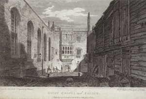 Savoyai kápolna és palota, London, 1807 alkotó: English School