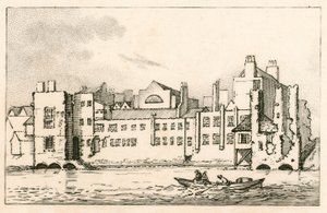 Savoy, London, ahogy jelenleg van, 1792 alkotó: English School
