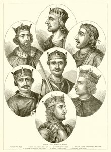 Saxon és Norman Kings alkotó: English School