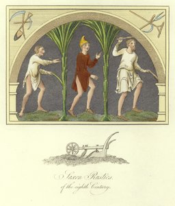 A 8. század szász rusztikája alkotó: English School