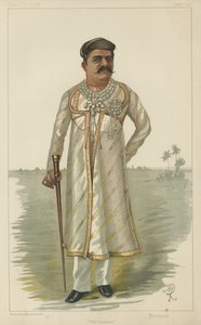 Sayajirao Gaekwad III, a barodai Gaekwar alkotó: English School