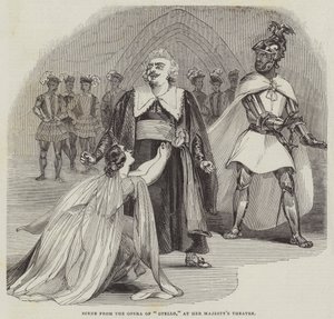 Jelenet az "Otello" operájából a Her Majesty