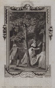 Jelenet az Erényes árvából, Mary Collyer alkotó: English School