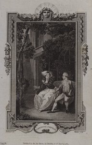Jelenet az Erényes árvából, Mary Collyer alkotó: English School