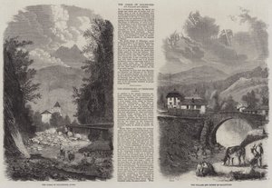 Jelenetek Sallenchesben (metszet) alkotó: English School