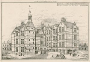 Londoni Iskolatanács, Great Hunter Street Schools, Old Kent Road alkotó: English School