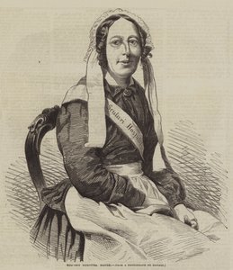 Scutari kórházi nővér (metszet) alkotó: English School