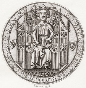Edward Balliol pecsétje, c. 1283-1367. alkotó: English School