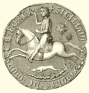 Simon de Montfort pecsétje alkotó: English School