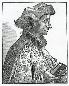 Sebastian Brandt, az 1874-ben megjelent „A bolondok hajója” angol fordításának előlapja (metszet) alkotó: English School