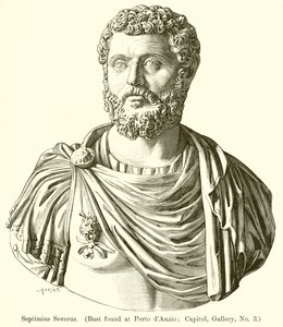 Septimius Perselus. (A mellszobrot Porto dAnzioban találták; Capitol, Gallery, No. 3)
