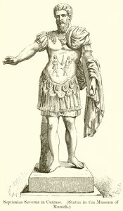 Septimius Perselus Cuirassban. (Szobor a müncheni múzeumban) alkotó: English School