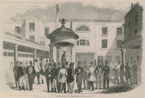 Letelepedés napja Tattersallsban alkotó: English School