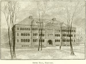 Sever Hall, Harvard alkotó: English School