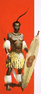 Shaka, a zulu harcos alkotó: English School