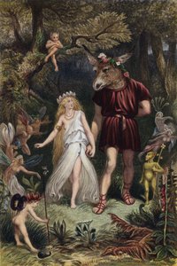 Shakespeare, Szentivánéji álom, IV. felvonás, 1. jelenet alkotó: English School