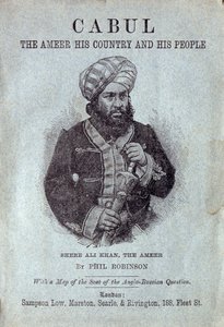 Shere Ali Khan, Emir von Afghanistan, 1878 von English School