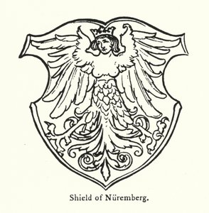 Nürnbergi pajzs (metszet) alkotó: English School