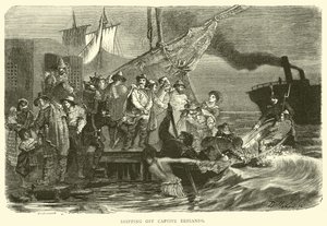 Kiszállítás a Captive Brigands-tól alkotó: English School