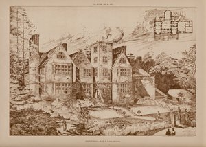 Shipton Hall (metszet) alkotó: English School