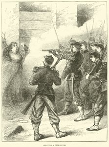 Petroleuse lövöldözés, 1871. máj alkotó: English School