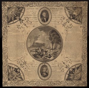 Gibraltár ostroma, 1779-1783 alkotó: English School