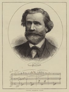 Signor Giuseppe Verdi (metszet) alkotó: English School