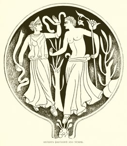 Silvanus (Silviano) és Nimfa alkotó: English School