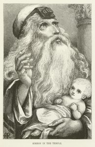 Simeon a templomban alkotó: English School