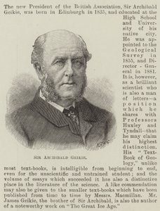Sir Archibald Geikie (metszet) alkotó: English School