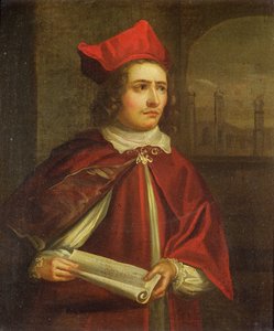 Sir Augustus Harris (1851-96) Wolsey bíborosként alkotó: English School
