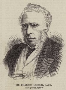 Sir Charles Locock, Baronet (metszet) alkotó: English School