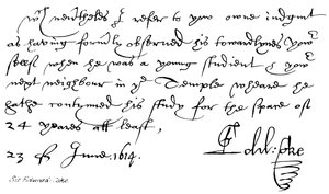 Sir Edward Coke alkotó: English School