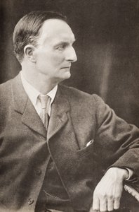 Sir Edward Grey, Falloden Gray vikomtja, 1933-ban megjelent Andre Maurois "Edward király és korszakai" című illusztrációja (nyomtatott) alkotó: English School