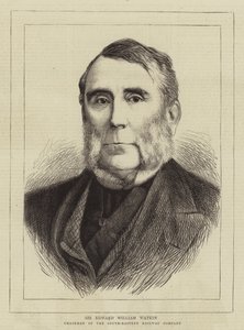 Sir Edward William Watkin (metszet) alkotó: English School