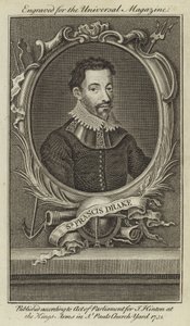 Sir Francis Drake alkotó: English School