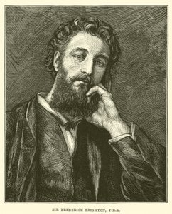 Sir Frederick Leighton, PRA (metszet) alkotó: English School