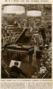 Sir Henry Wood és a láthatatlan zongoristák alkotó: English School