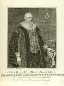 Sir Hugh Myddleton alkotó: English School