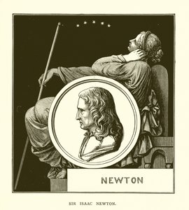 Sir Isaac Newton alkotó: English School