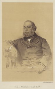 Sir J Whittaker Ellis, Baronet (litho) alkotó: English School