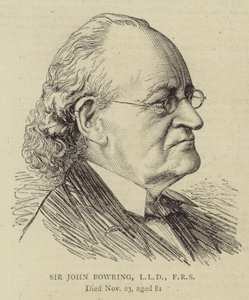Sir John Bowring, LLD, FRS (metszet) alkotó: English School