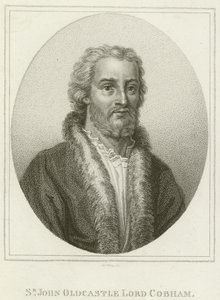 Sir John Oldcastle, Lord Cobham (metszet) alkotó: English School