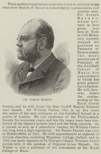 Sir Joseph Barnby (metszet) alkotó: English School