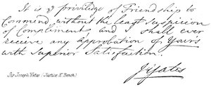 Sir Joseph Yates (Justice K Bench) alkotó: English School