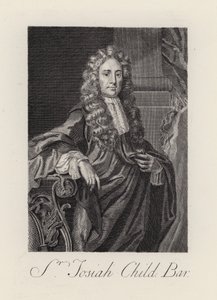 Sir Josiah Child (metszet) alkotó: English School