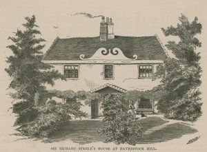 Sir Richard Steeles Cottage, Haverstock Hill alkotó: English School