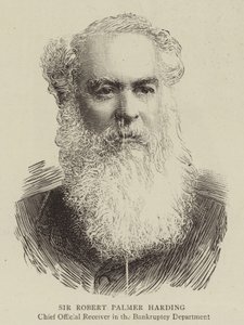 Sir Robert Palmer Harding (metszet) alkotó: English School